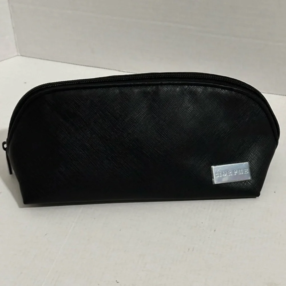 Morphe black makeup brush bag, set 